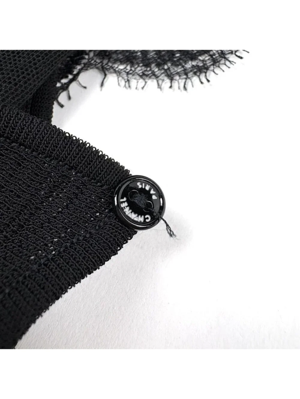 Chanel Open Shoulder Dress Set Cape